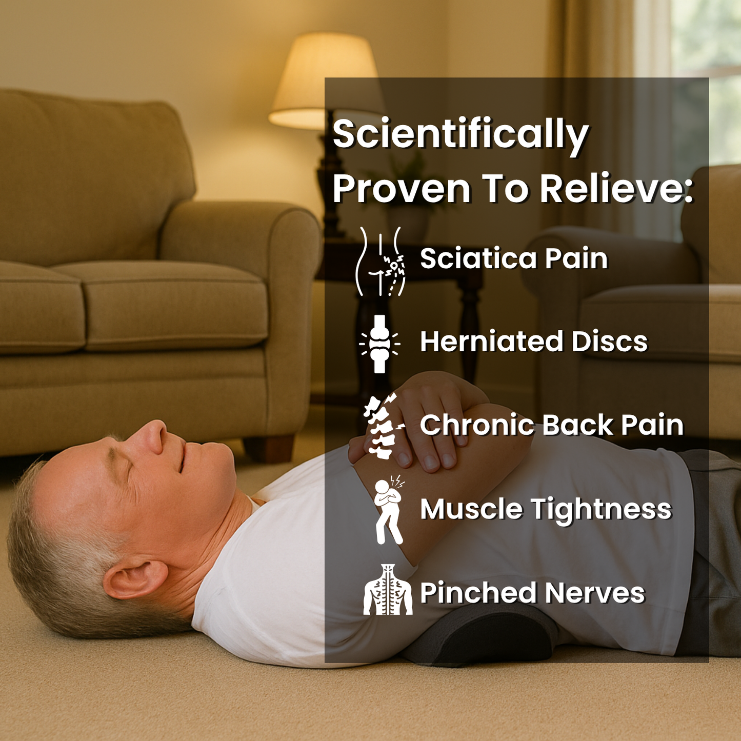 Norvo™ 3-in-1 Smart Pillow for Back Pain Relief