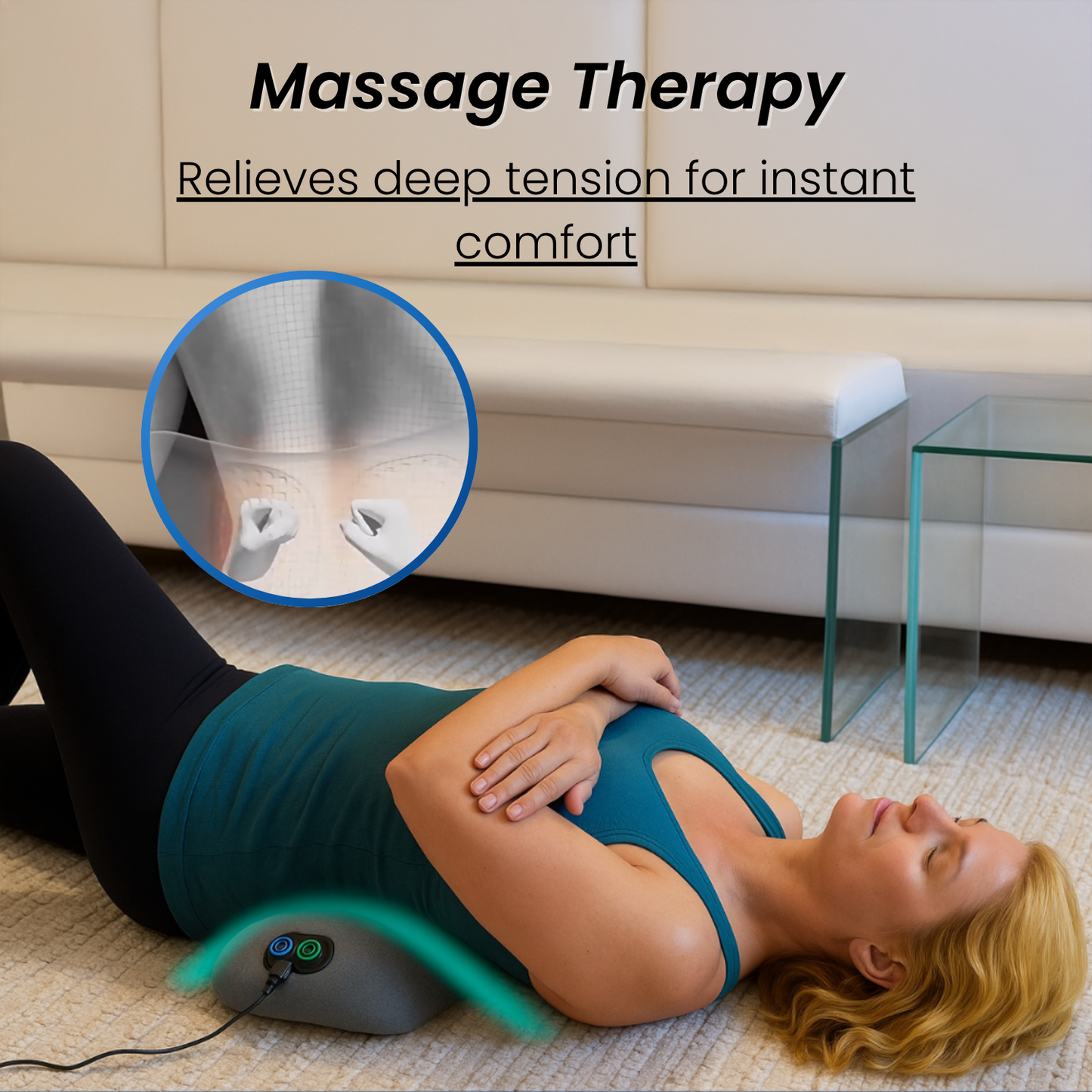 Norvo™ 3-in-1 Smart Pillow for Back Pain Relief
